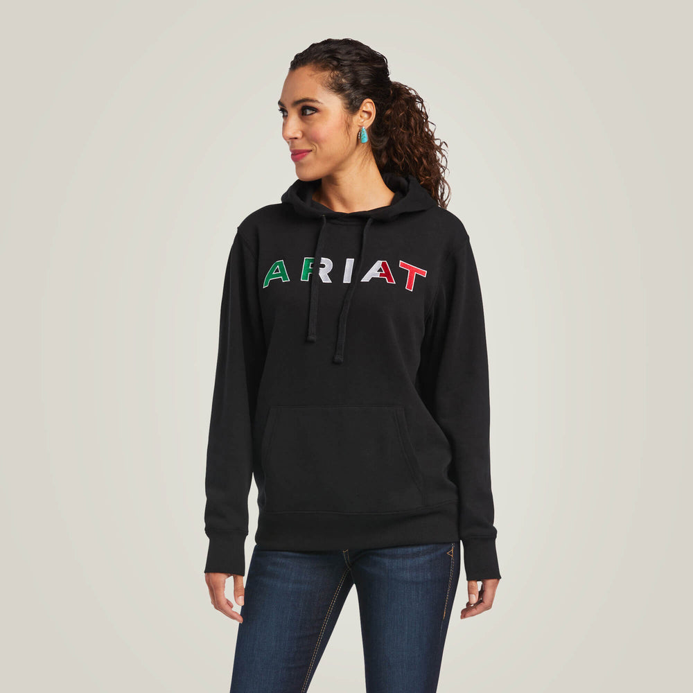 Mexico Hoodie Women - BLACK