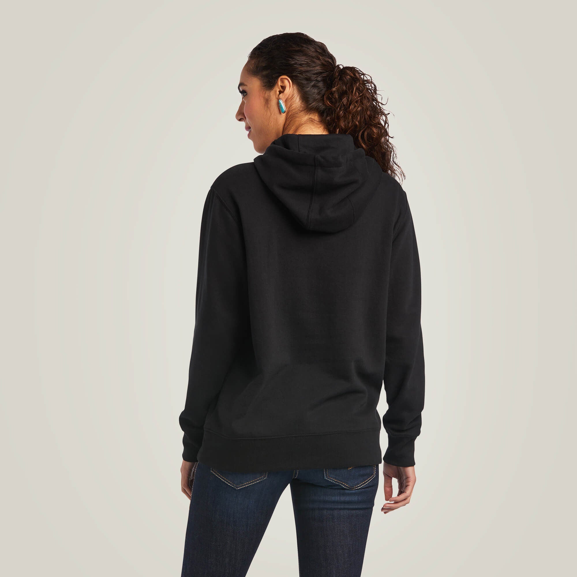 Mexico Hoodie Women - BLACK