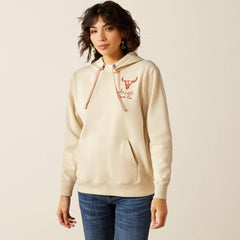Stitch Hoodie Women - OYSTER GREY