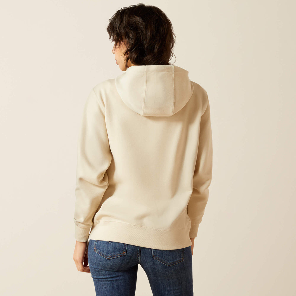 Stitch Hoodie Women - OYSTER GREY