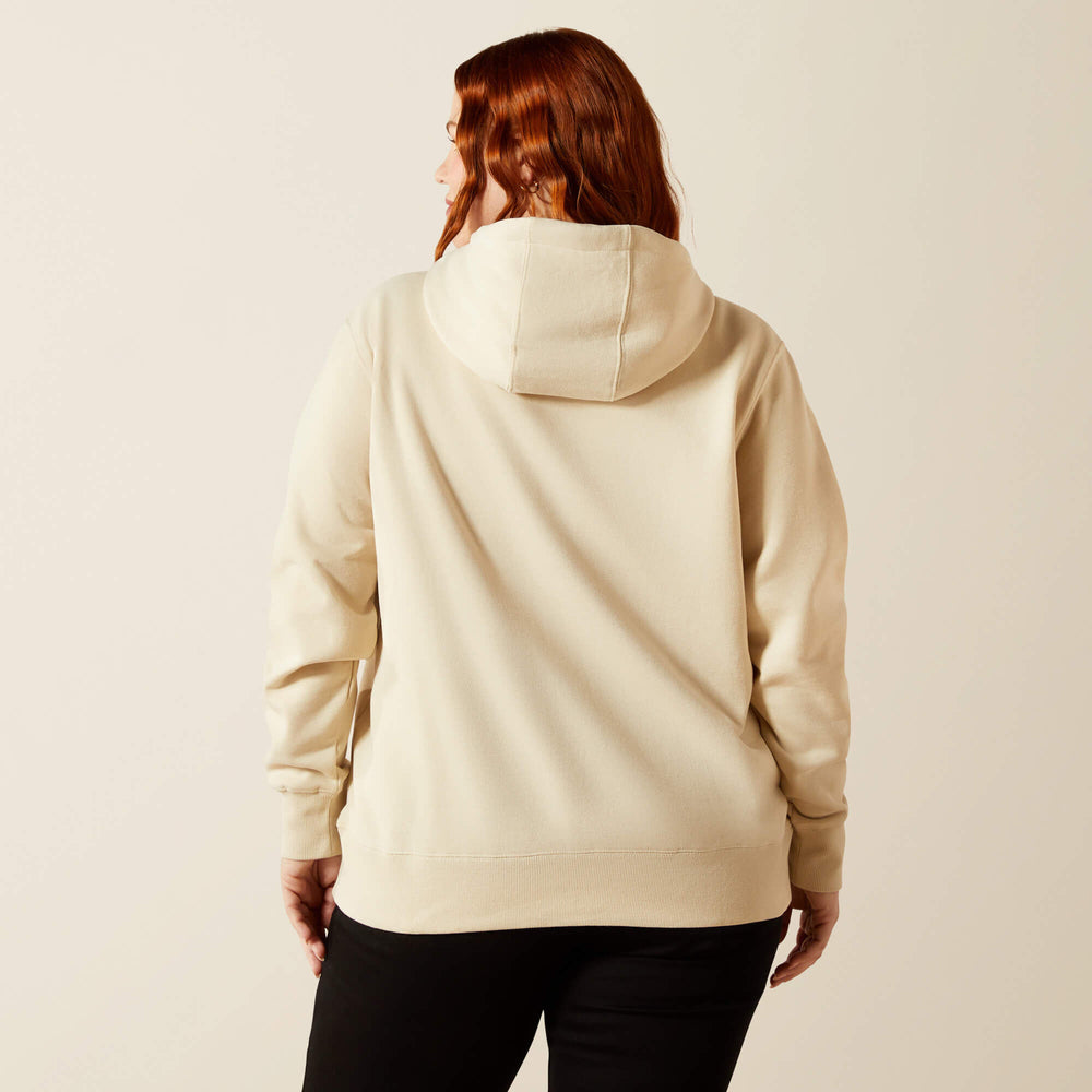 Stitch Hoodie Women - OYSTER GREY