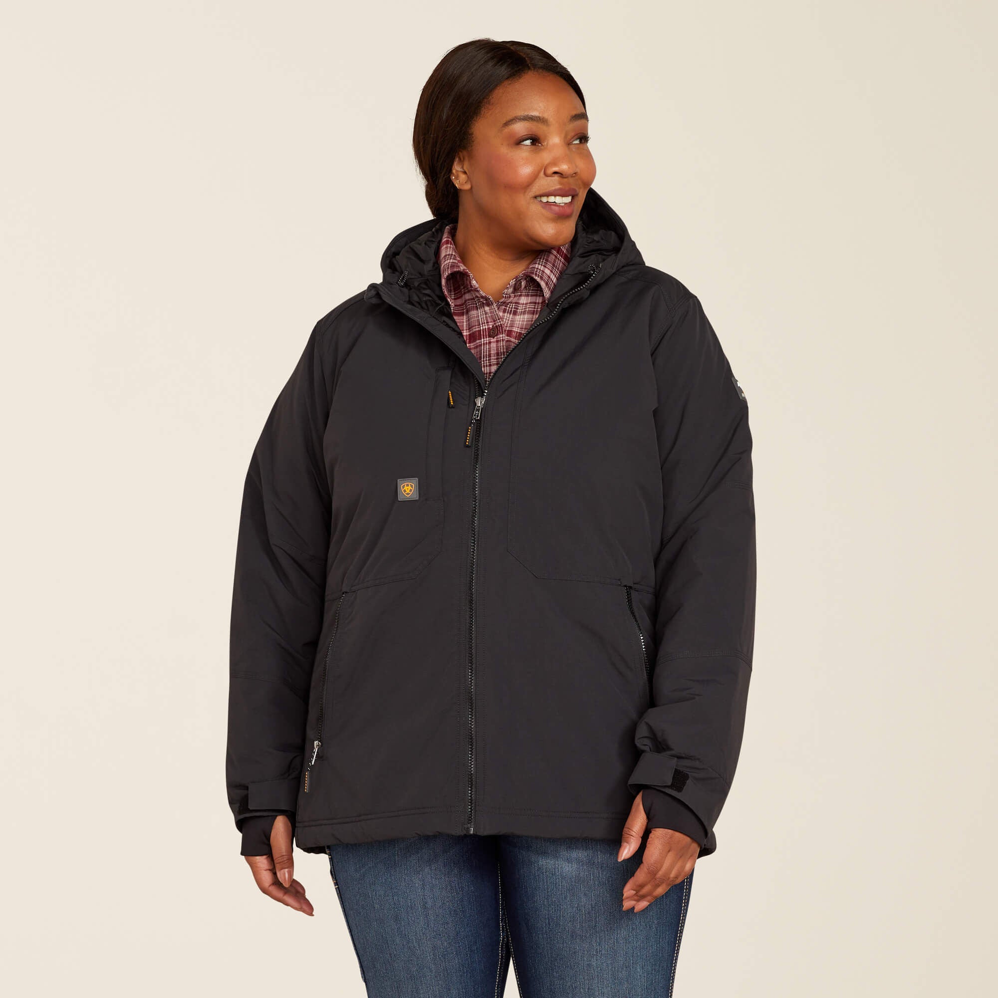 Rebar Cordura Ripstop Insulated Jacket Women - BLACK