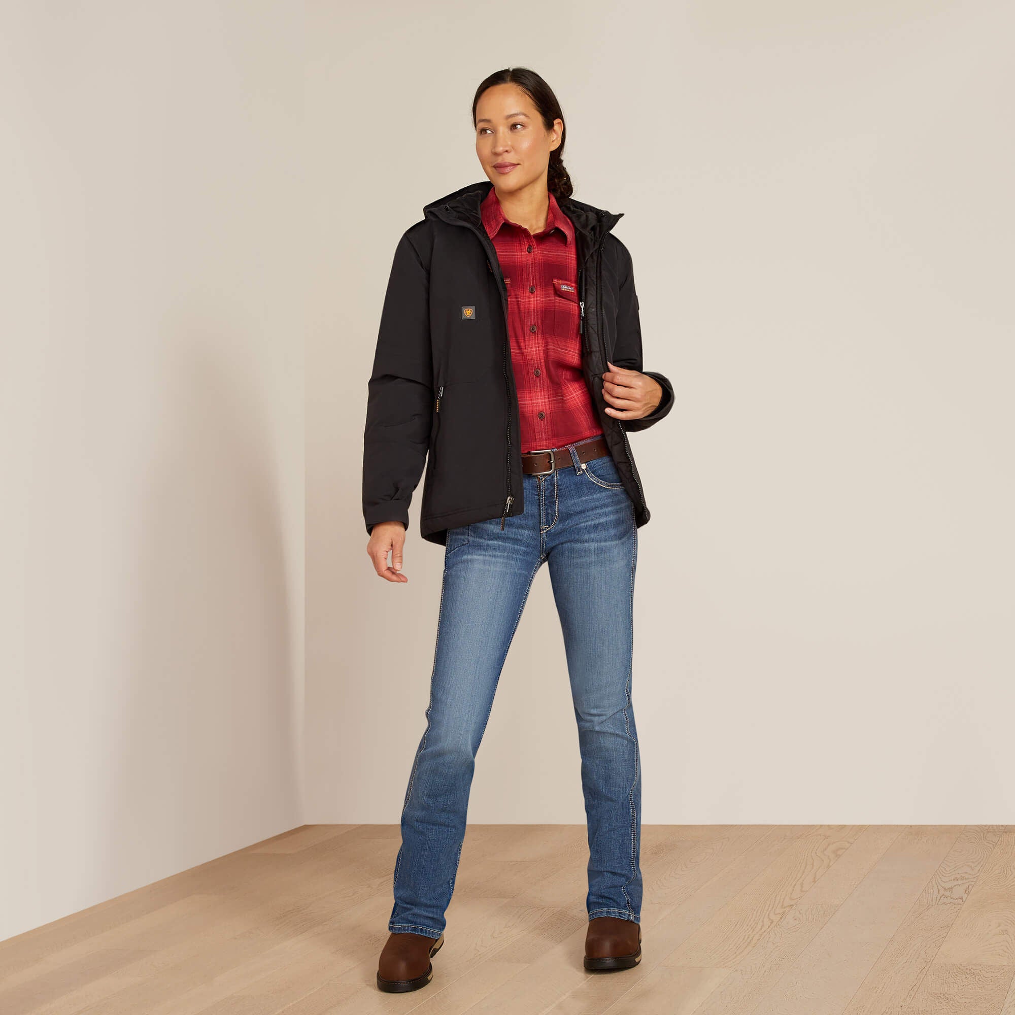 Rebar Cordura Ripstop Insulated Jacket Women - BLACK