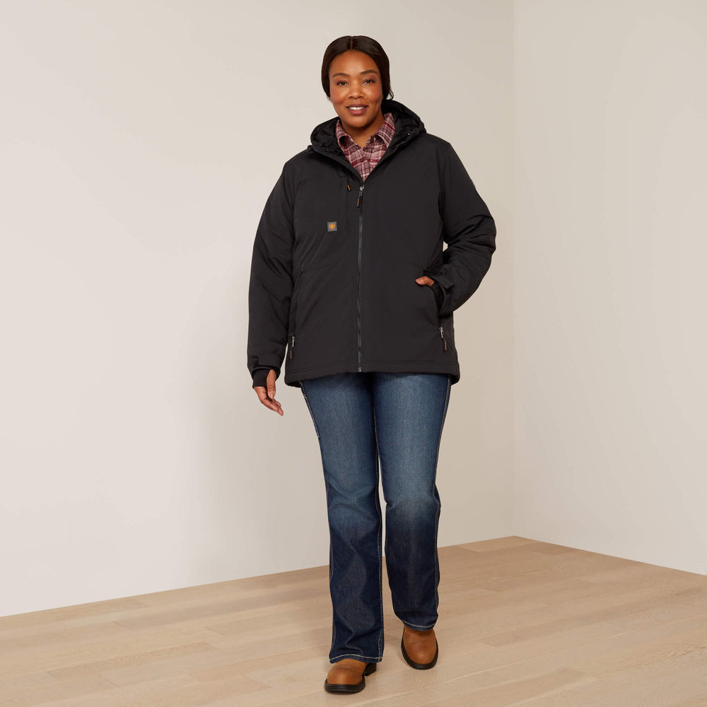 Rebar Cordura Ripstop Insulated Jacket Women - BLACK