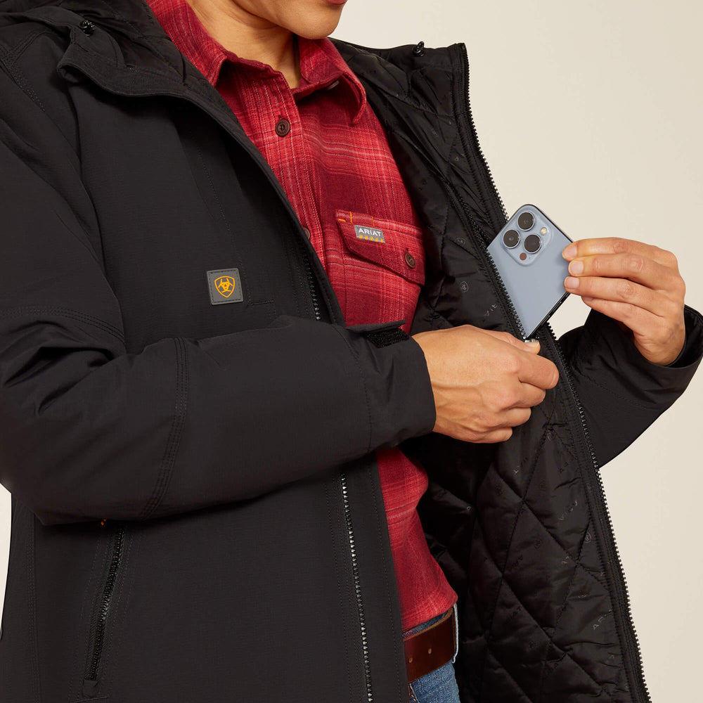 Rebar Cordura Ripstop Insulated Jacket Women - BLACK