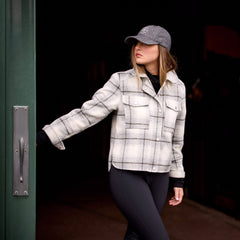 Warrington Jacket Women - GREY PLAID