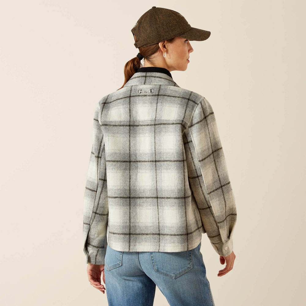 Warrington Jacket Women - GREY PLAID