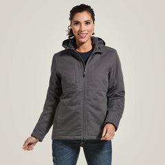 Rebar DuraCanvas Insulated Jacket Women - REBAR GREY