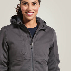 Rebar DuraCanvas Insulated Jacket Women - REBAR GREY