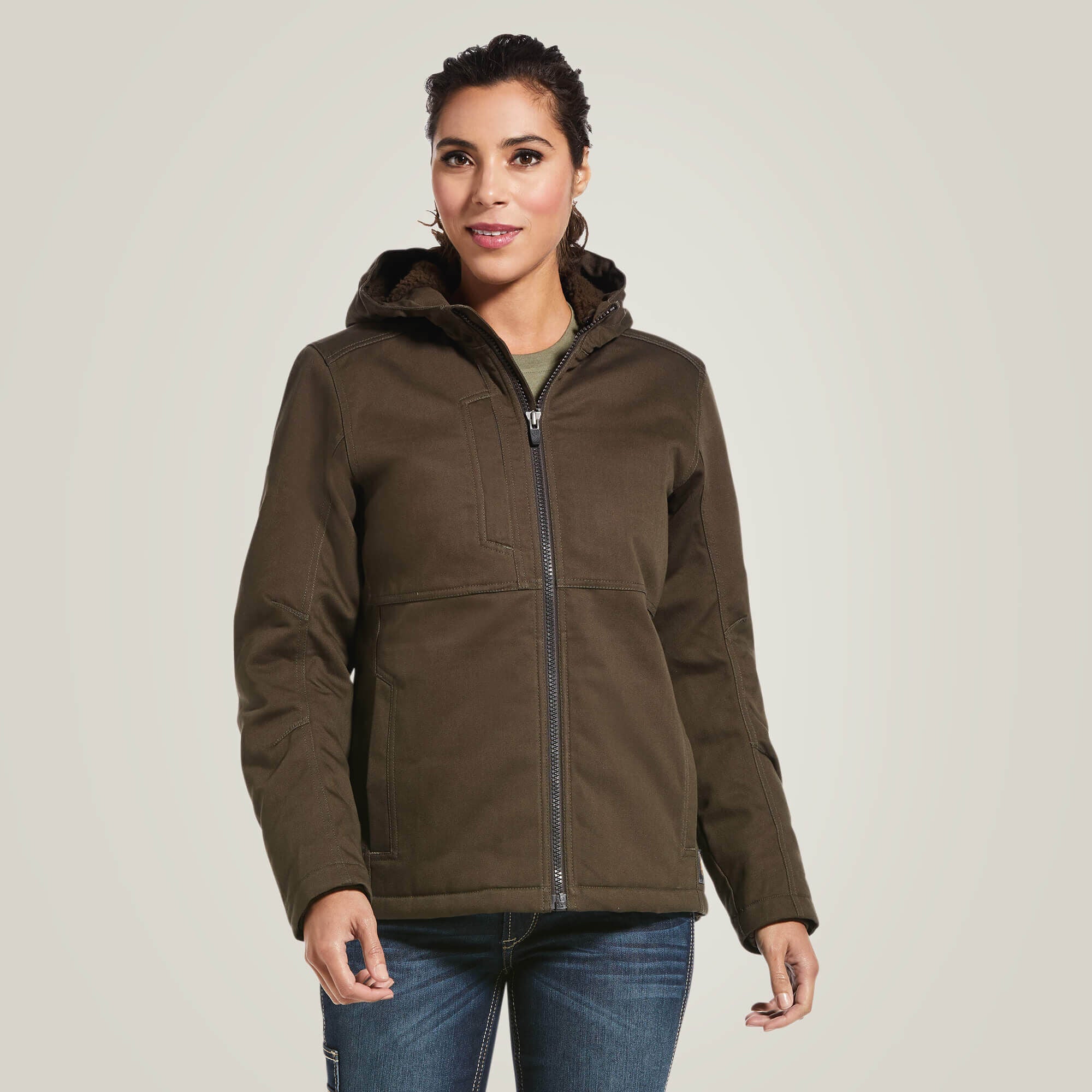 Rebar DuraCanvas Insulated Jacket Women - WREN