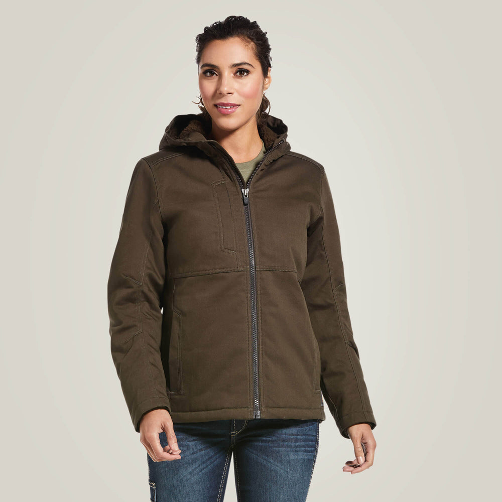 Rebar DuraCanvas Insulated Jacket Women - WREN