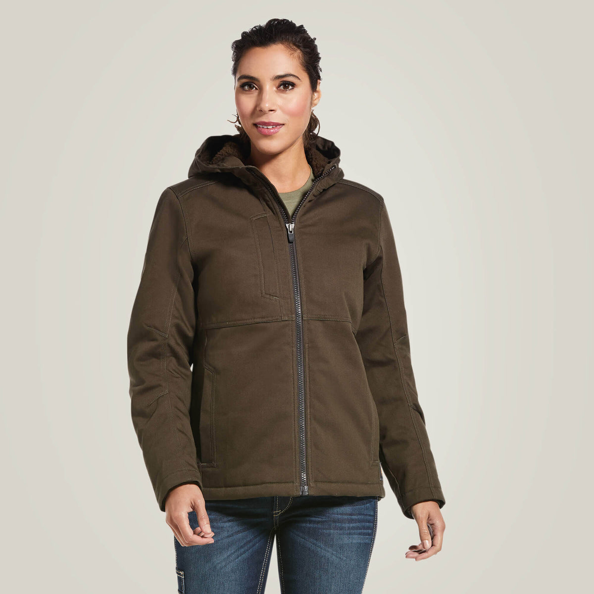 Rebar DuraCanvas Insulated Jacket Women - WREN