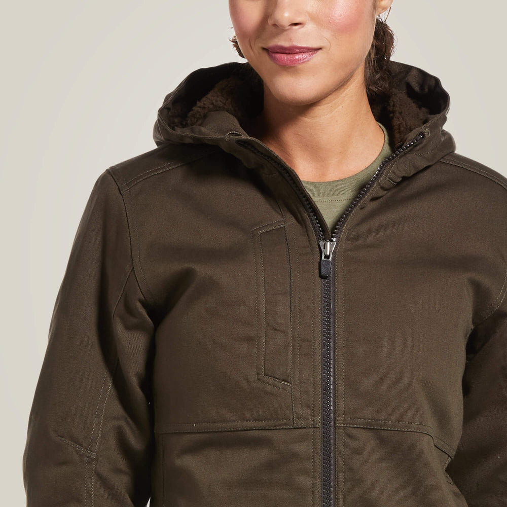 Rebar DuraCanvas Insulated Jacket Women - WREN