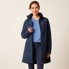 Coastal Long Waterproof Parka Women - NAVY