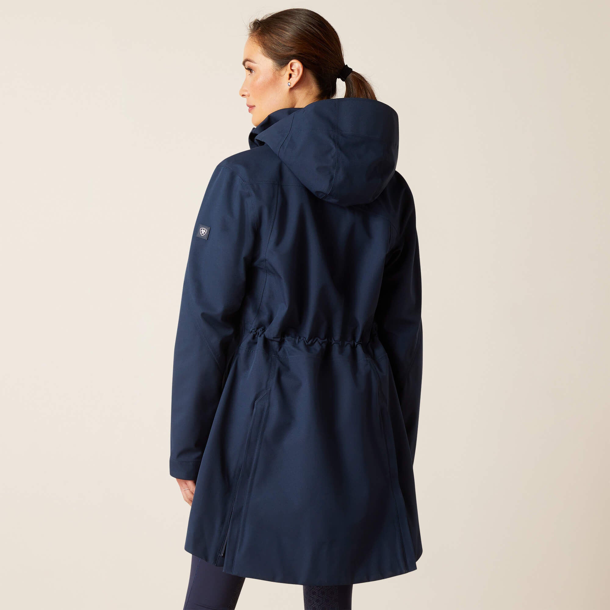 Coastal Long Waterproof Parka Women - NAVY