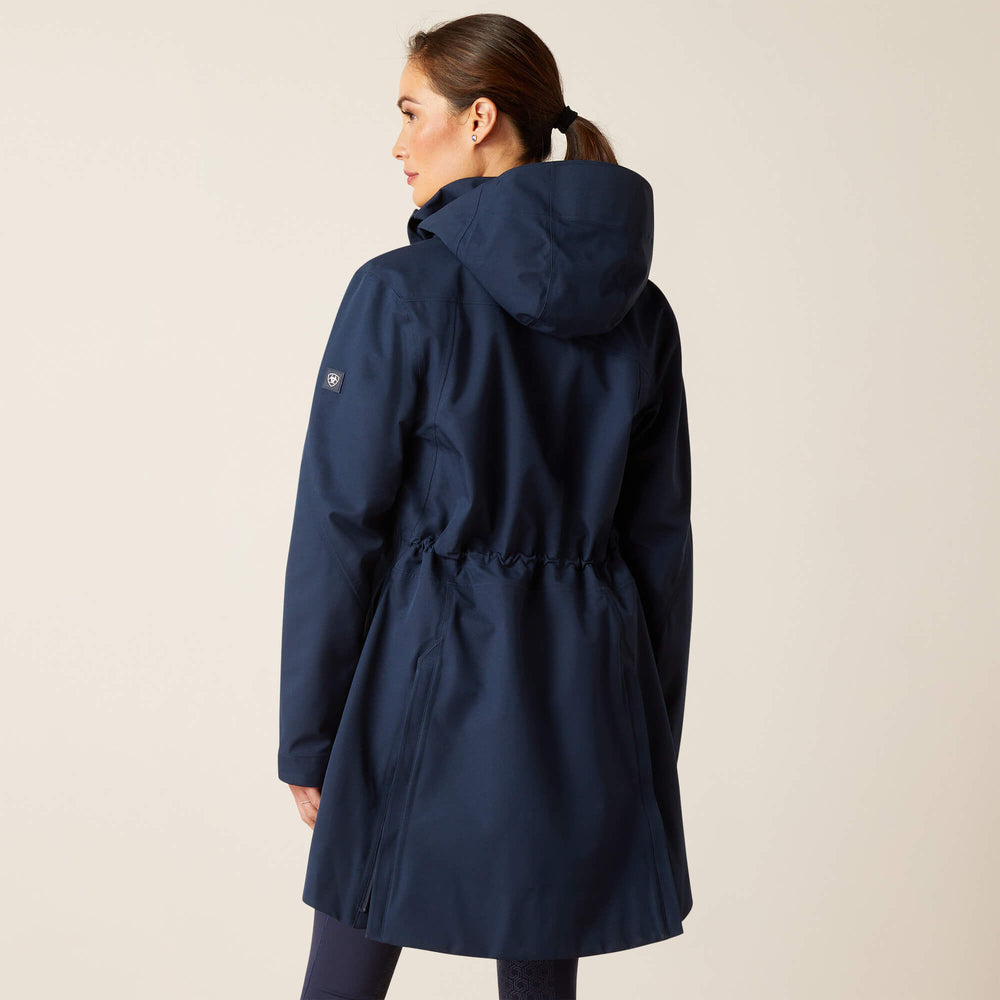 Coastal Long Waterproof Parka Women - NAVY