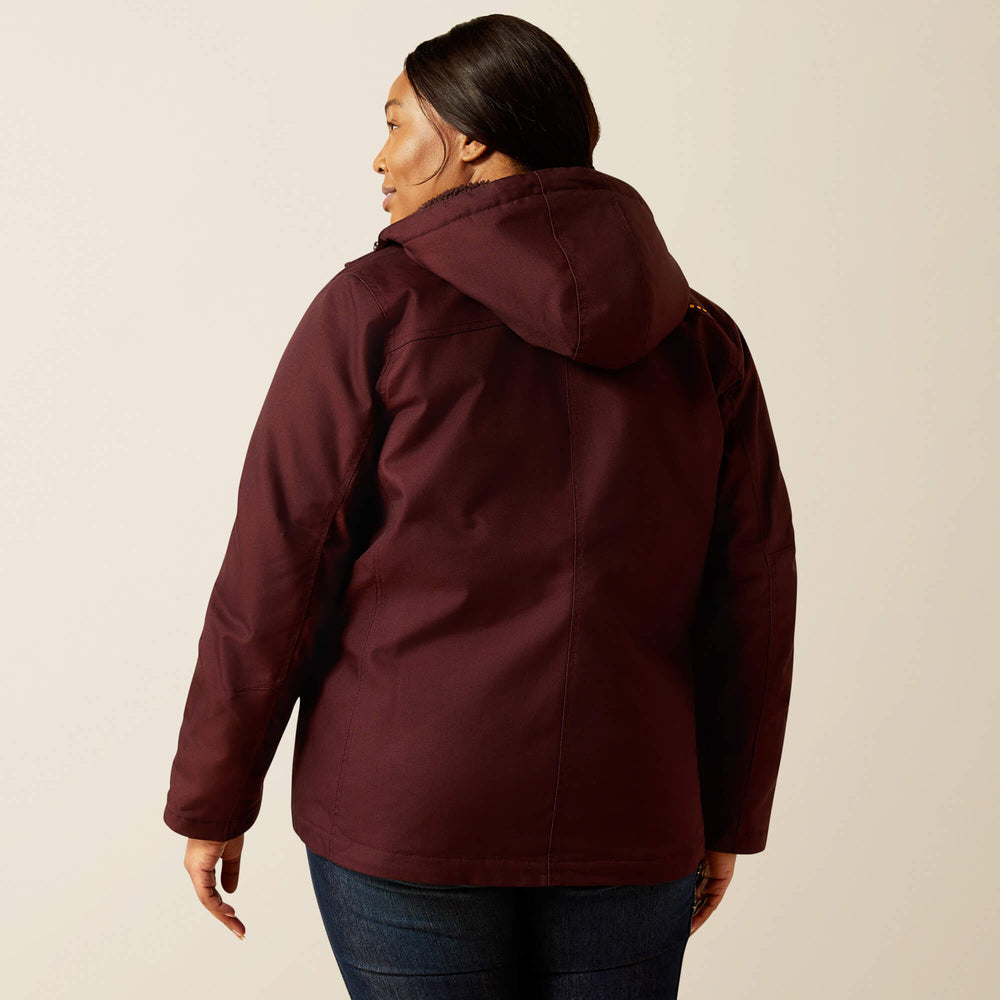 Rebar DuraCanvas Insulated Jacket Women - FUDGE