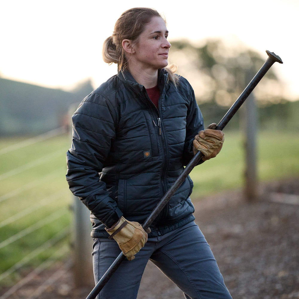 Rebar Cordura Ripstop Lightweight Insulated Jacket Women - BLACK