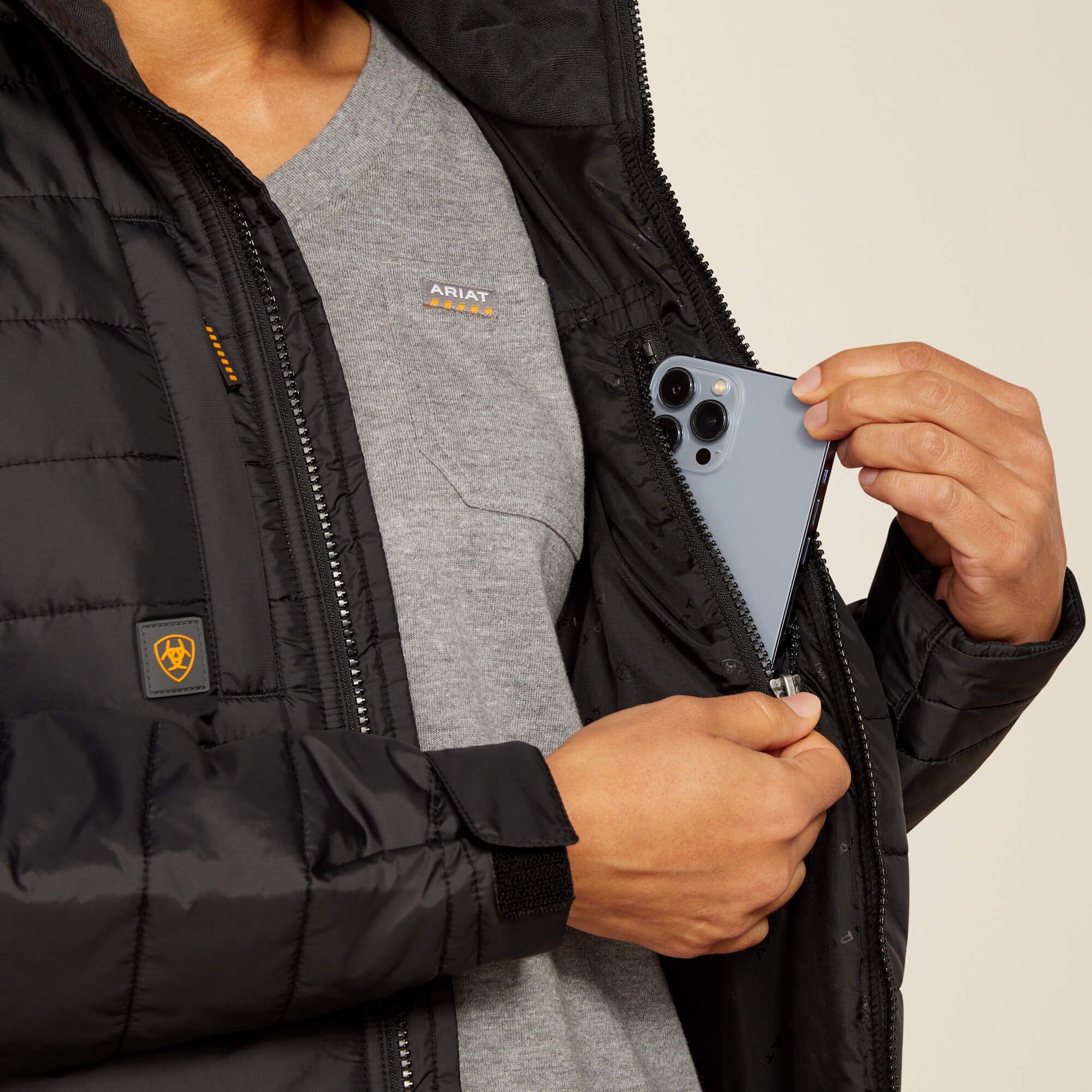 Rebar Cordura Ripstop Lightweight Insulated Jacket Women - BLACK