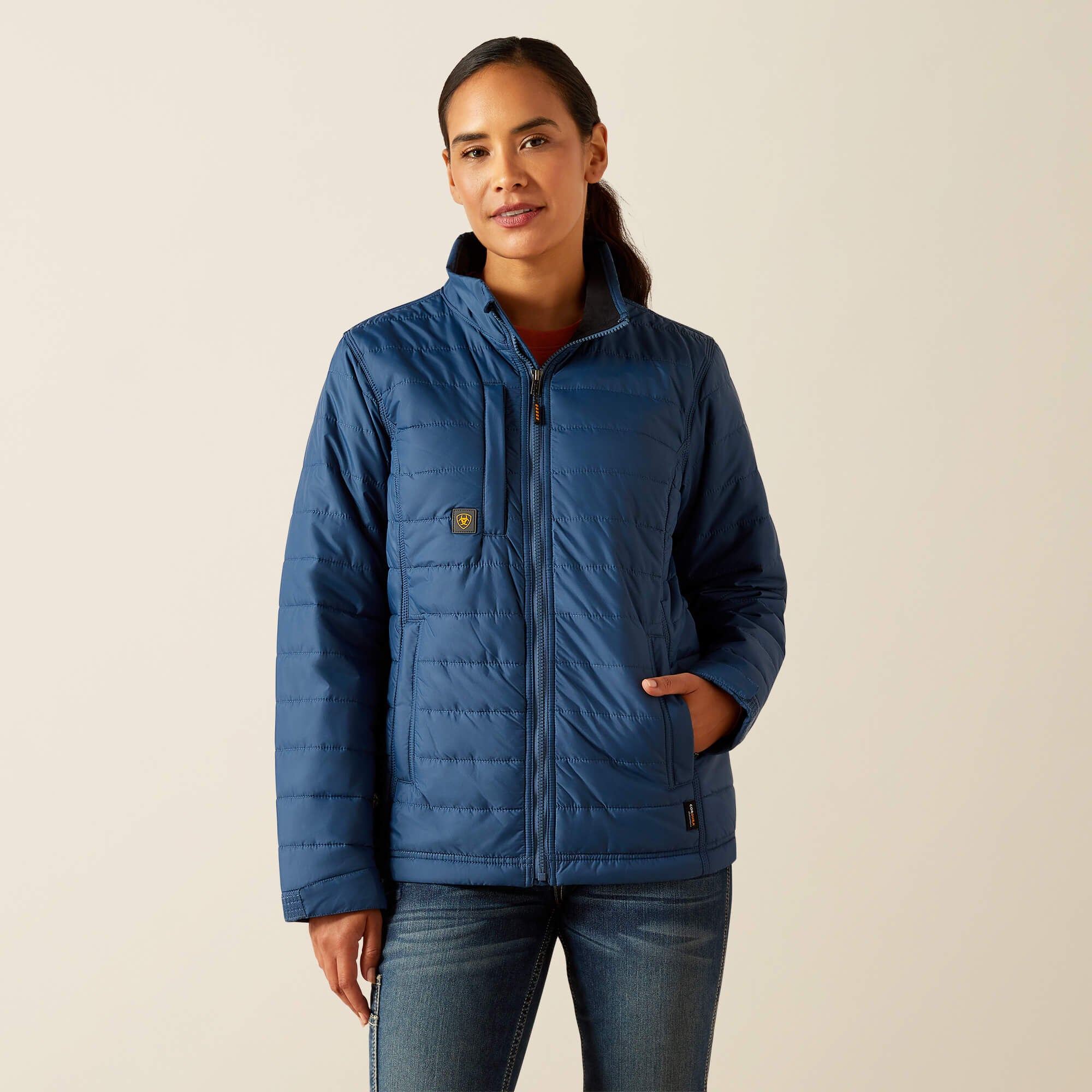 Rebar Cordura Ripstop Lightweight Insulated Jacket Women - ENSIGN BLUE