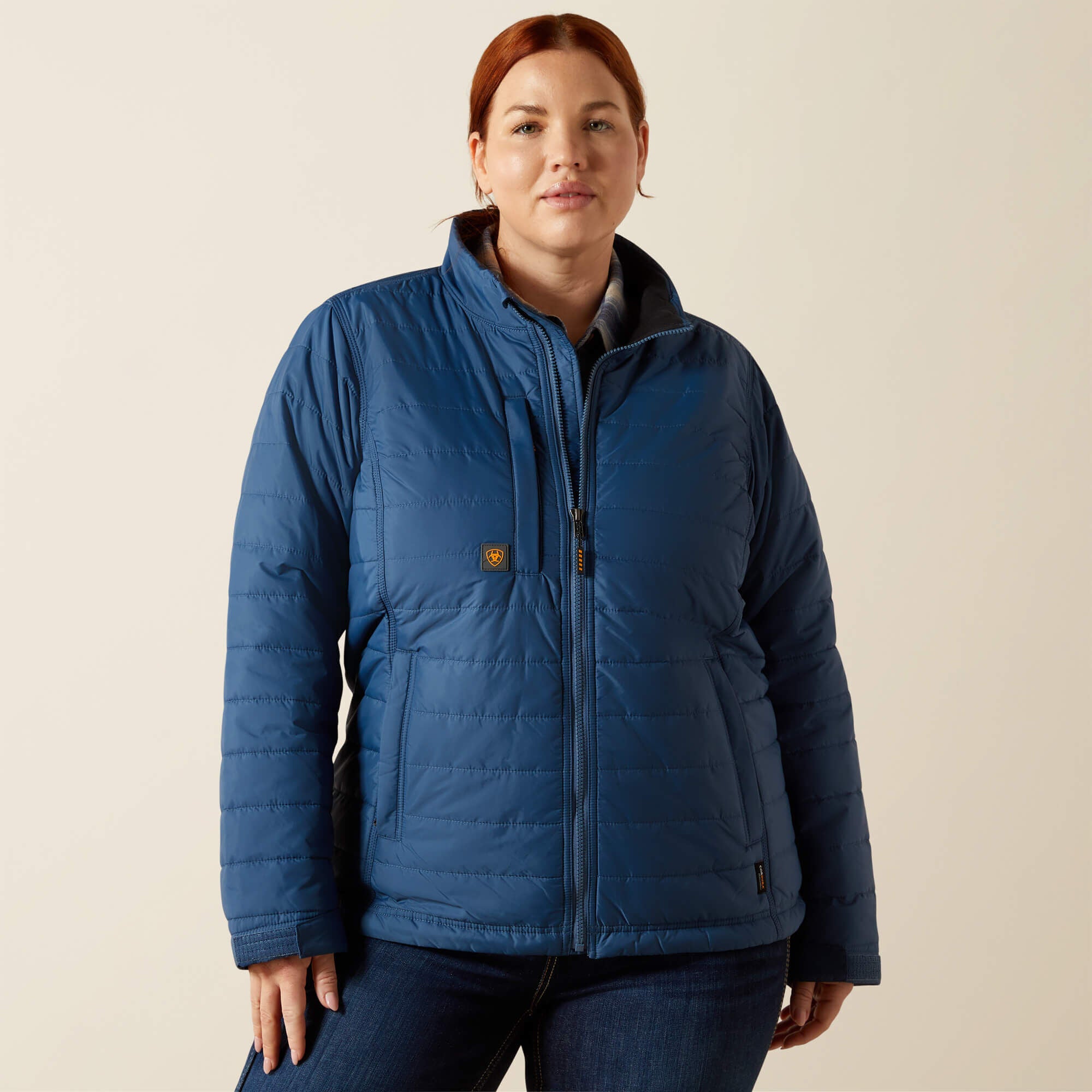 Rebar Cordura Ripstop Lightweight Insulated Jacket Women - ENSIGN BLUE