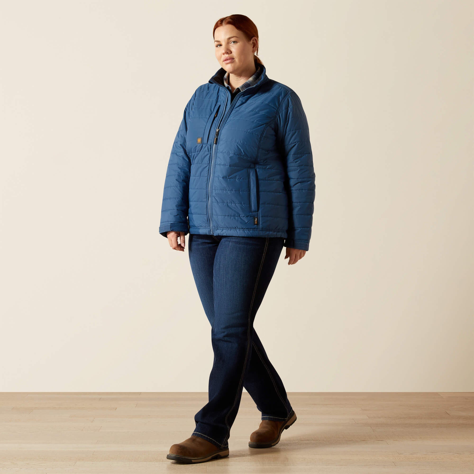 Rebar Cordura Ripstop Lightweight Insulated Jacket Women - ENSIGN BLUE