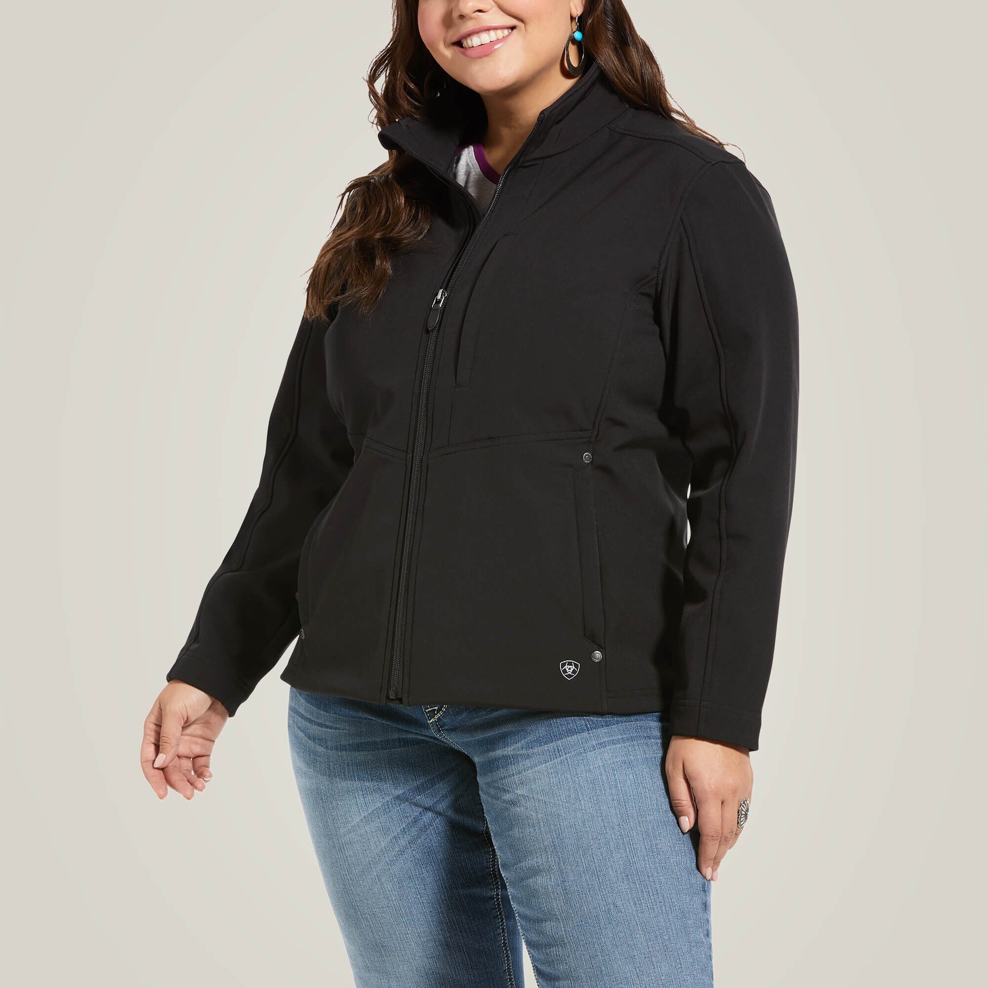 Softshell Jacket Women - BLACK