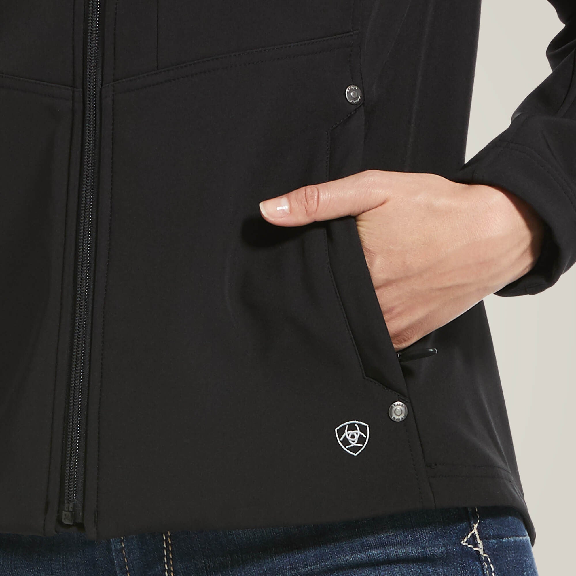 Softshell Jacket Women - BLACK