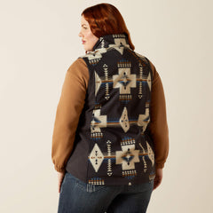 Ariat Logo Softshell Print Vest Women - THORNSTONE PRINT