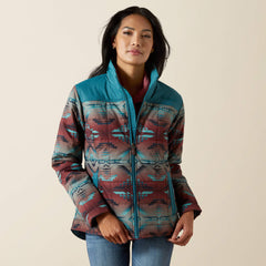 Crius Insulated Jacket Women - DRAGONFLY/INEZ BLANKET PRINT
