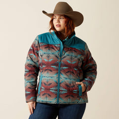 Crius Insulated Jacket Women - DRAGONFLY/INEZ BLANKET PRINT