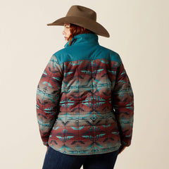Crius Insulated Jacket Women - DRAGONFLY/INEZ BLANKET PRINT
