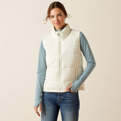 UltraPuff Down Vest Women - STAR WHITE