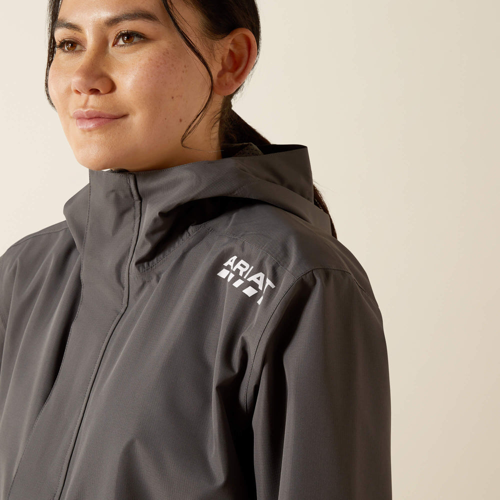 Rebar Stormshell Waterproof Jacket Women - REBAR GREY