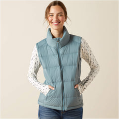 UltraPuff Down Vest Women - STEEL SAGE