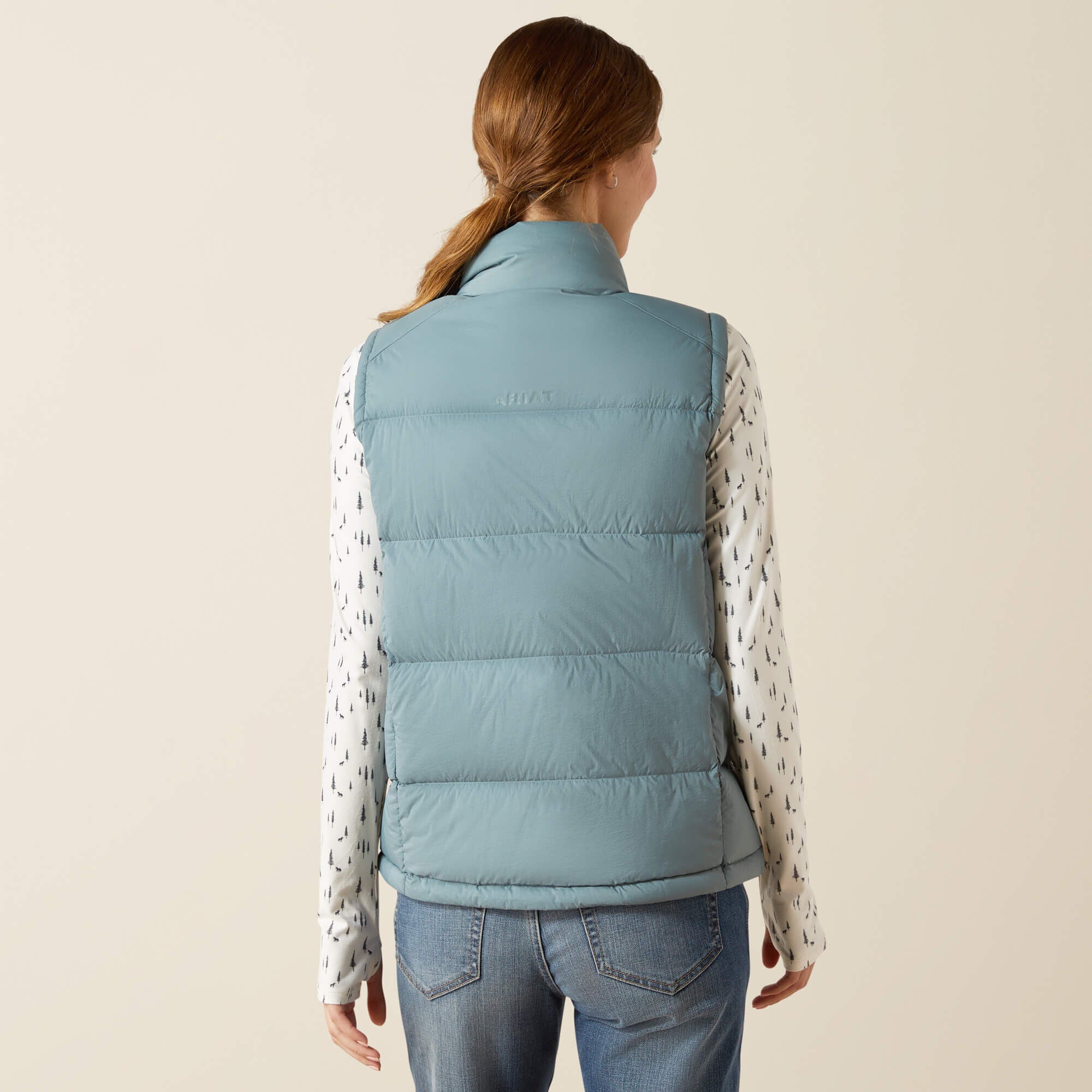 UltraPuff Down Vest Women - STEEL SAGE