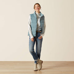 UltraPuff Down Vest Women - STEEL SAGE