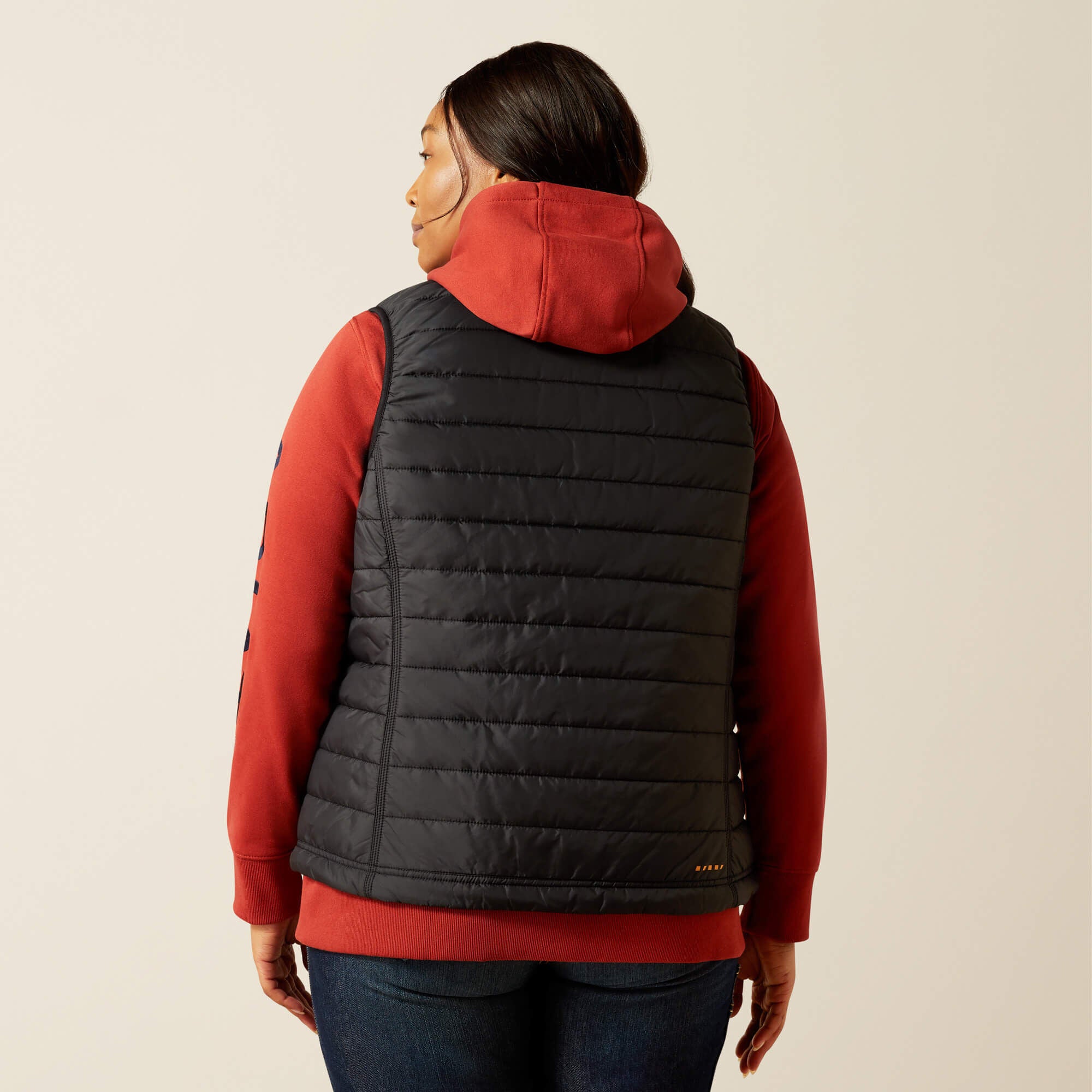 Rebar Cordura Ripstop Lightweight Insulated Vest Women - BLACK