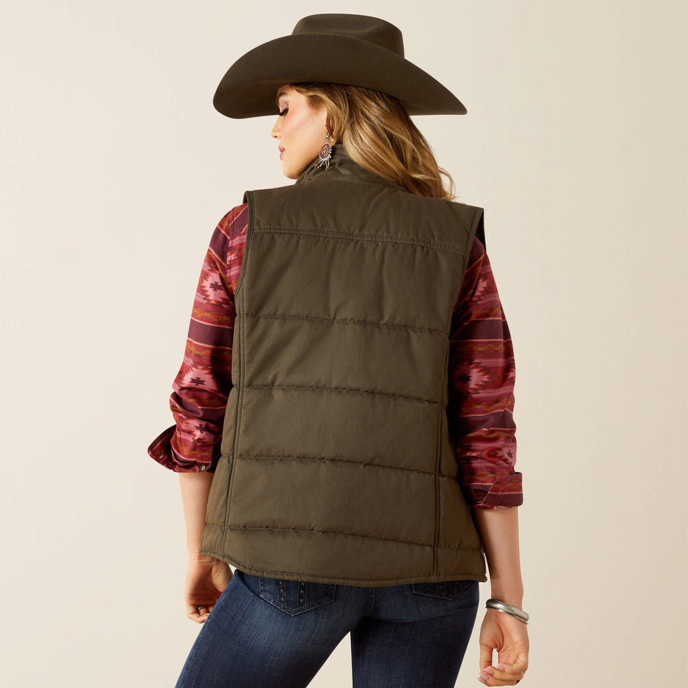 Grizzly Quilted Vest Women - EARTH