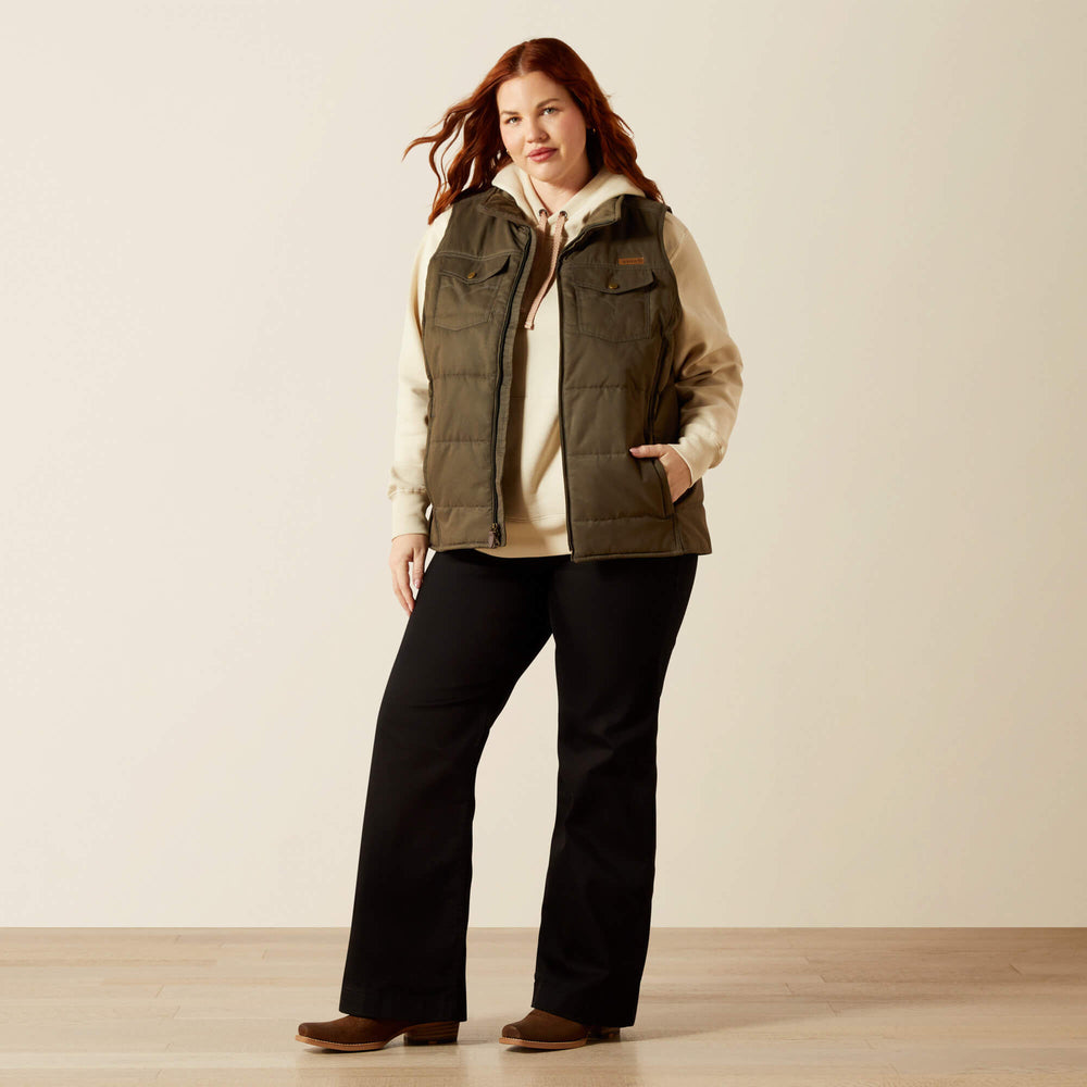 Grizzly Quilted Vest Women - EARTH