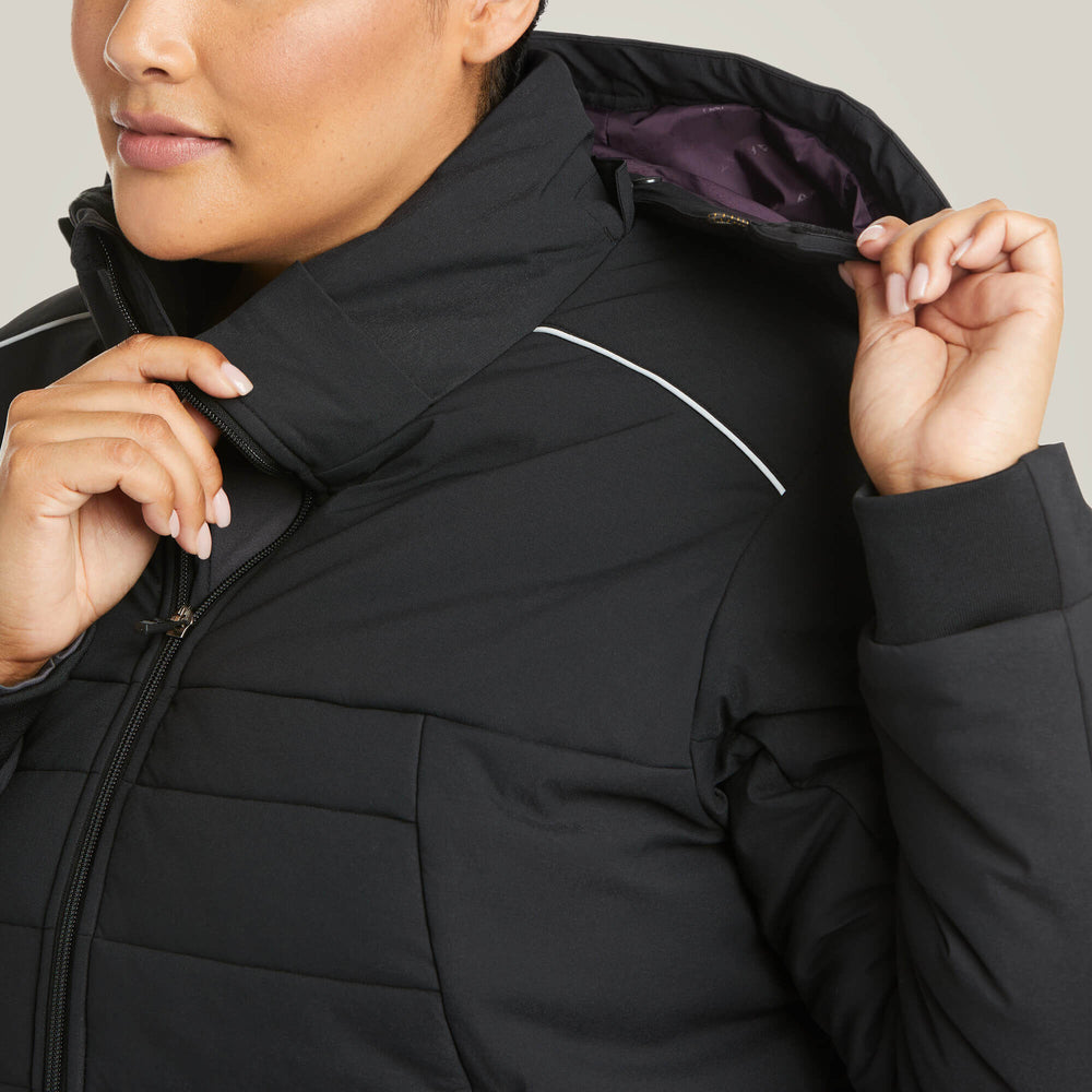 Rebar Valkyrie Stretch Canvas Insulated Jacket Women - BLACK