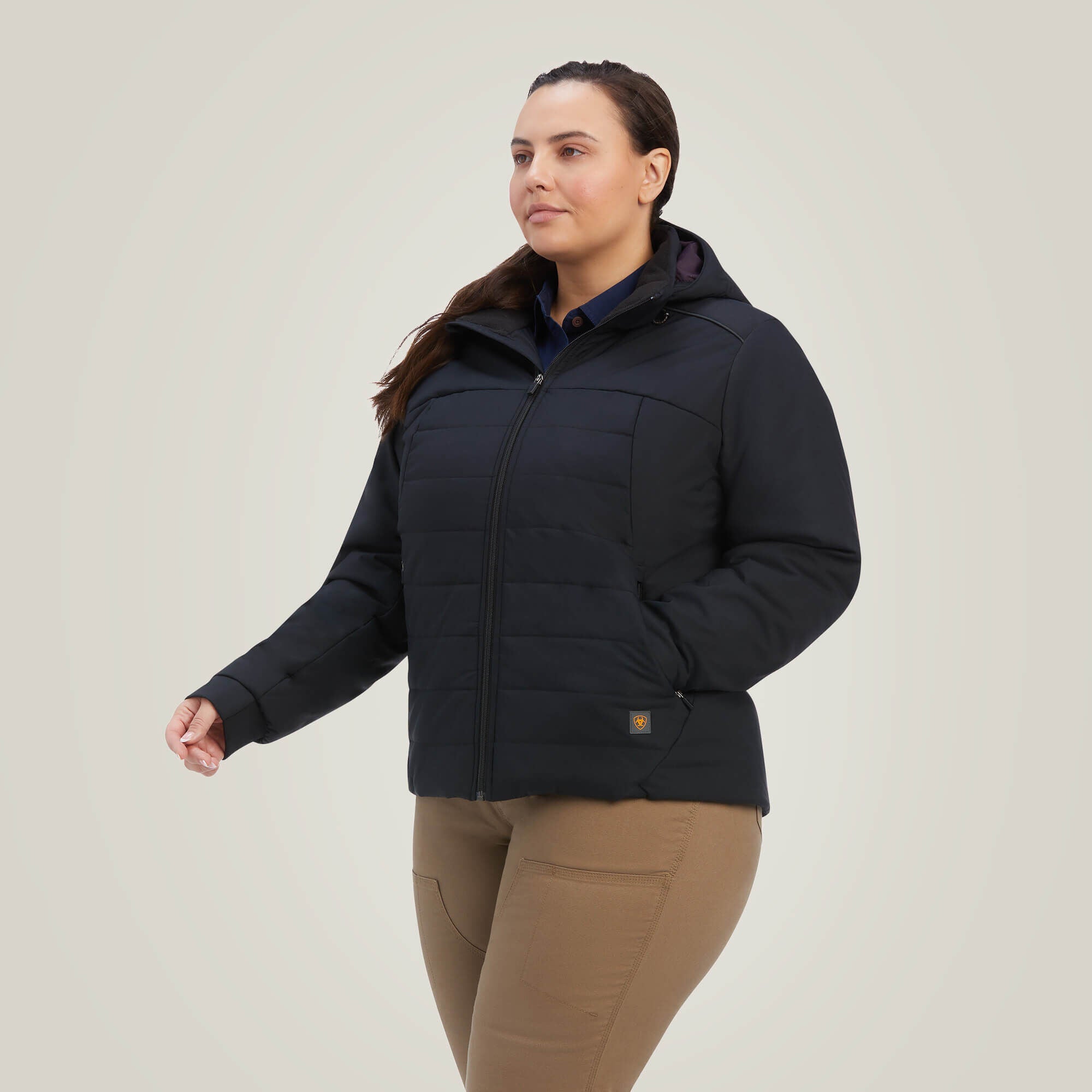 Rebar Valkyrie Stretch Canvas Insulated Jacket Women - BLACK