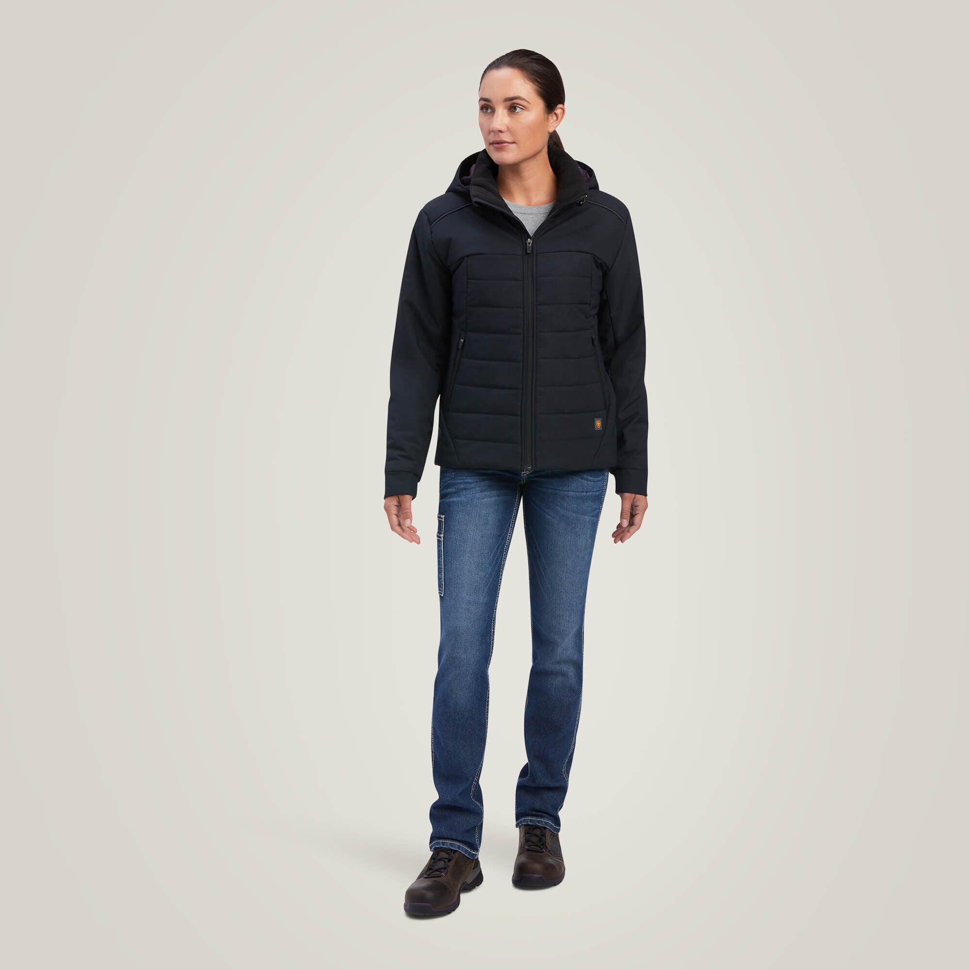 Rebar Valkyrie Stretch Canvas Insulated Jacket Women - BLACK