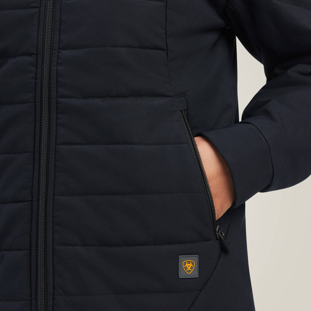 Rebar Valkyrie Stretch Canvas Insulated Jacket Women - BLACK