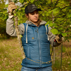 Rebar Cordura Ripstop Lightweight Insulated Vest Women - ENSIGN BLUE