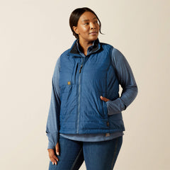 Rebar Cordura Ripstop Lightweight Insulated Vest Women - ENSIGN BLUE