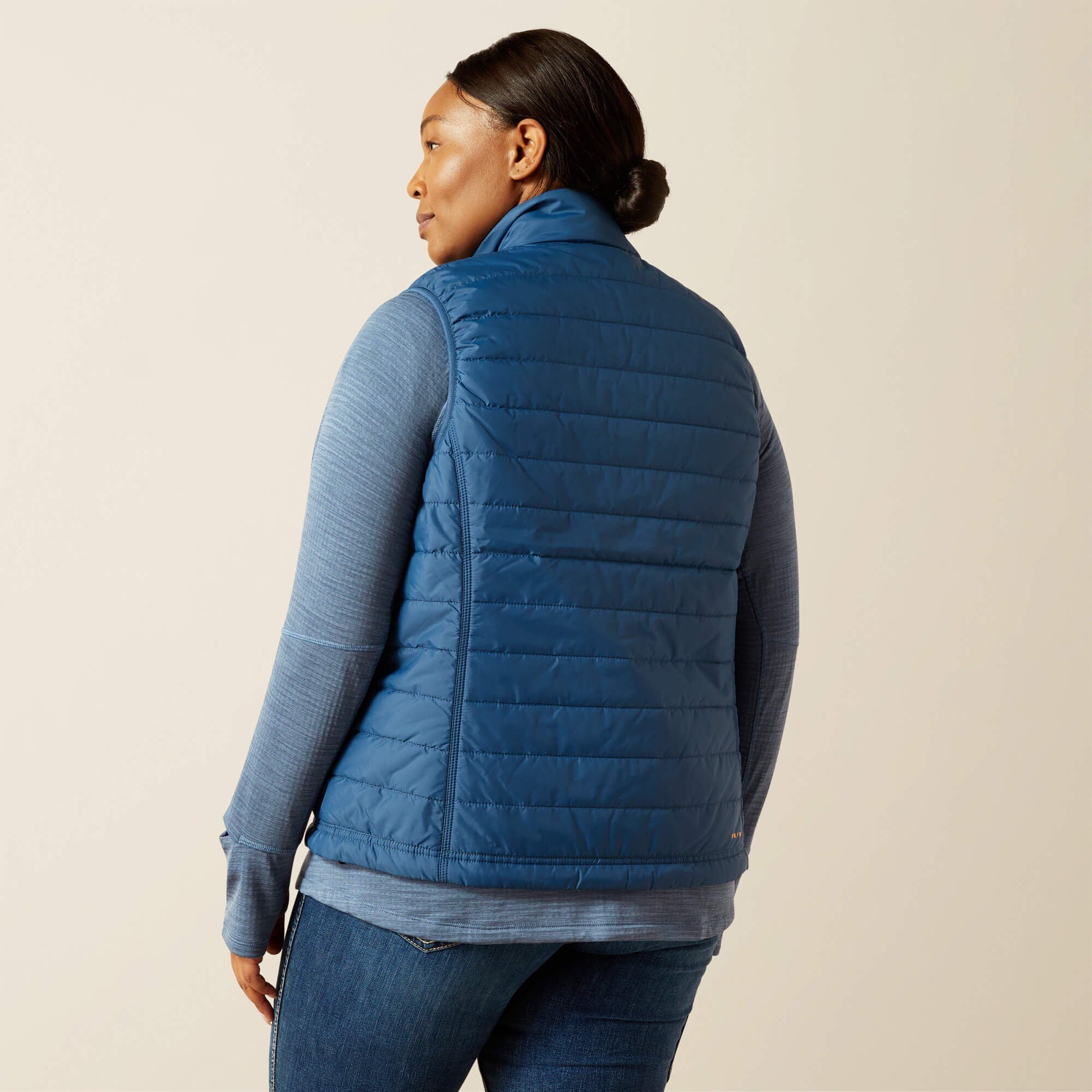 Rebar Cordura Ripstop Lightweight Insulated Vest Women - ENSIGN BLUE
