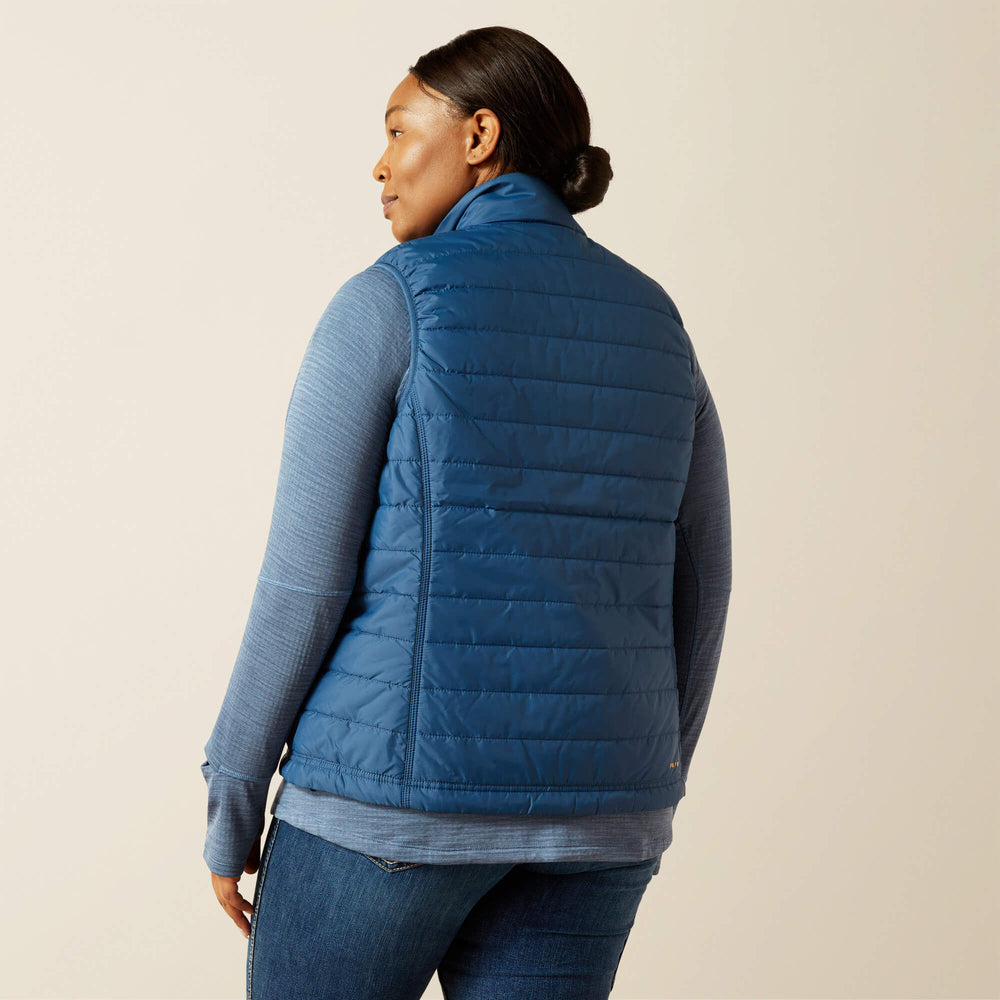 Rebar Cordura Ripstop Lightweight Insulated Vest Women - ENSIGN BLUE
