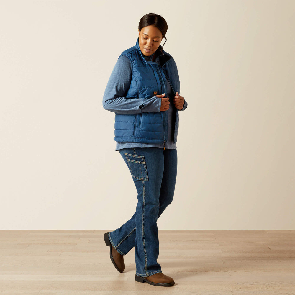Rebar Cordura Ripstop Lightweight Insulated Vest Women - ENSIGN BLUE