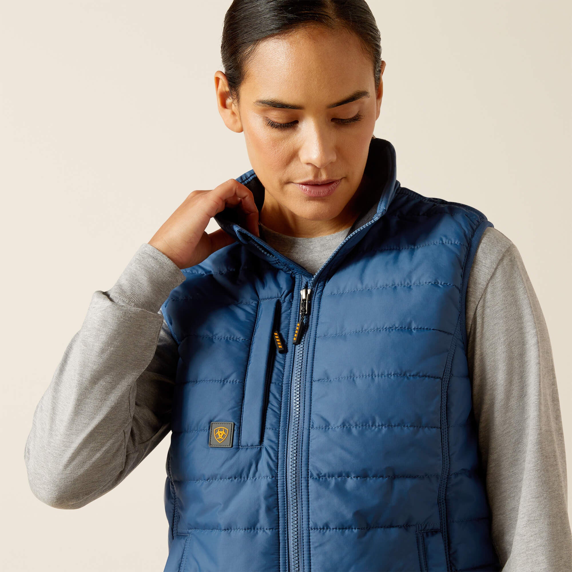 Rebar Cordura Ripstop Lightweight Insulated Vest Women - ENSIGN BLUE